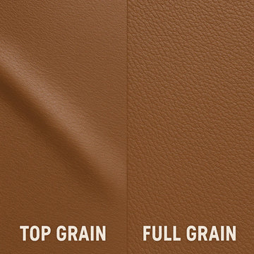 Full-Grain vs Top-Grain Leather: What’s the Difference?