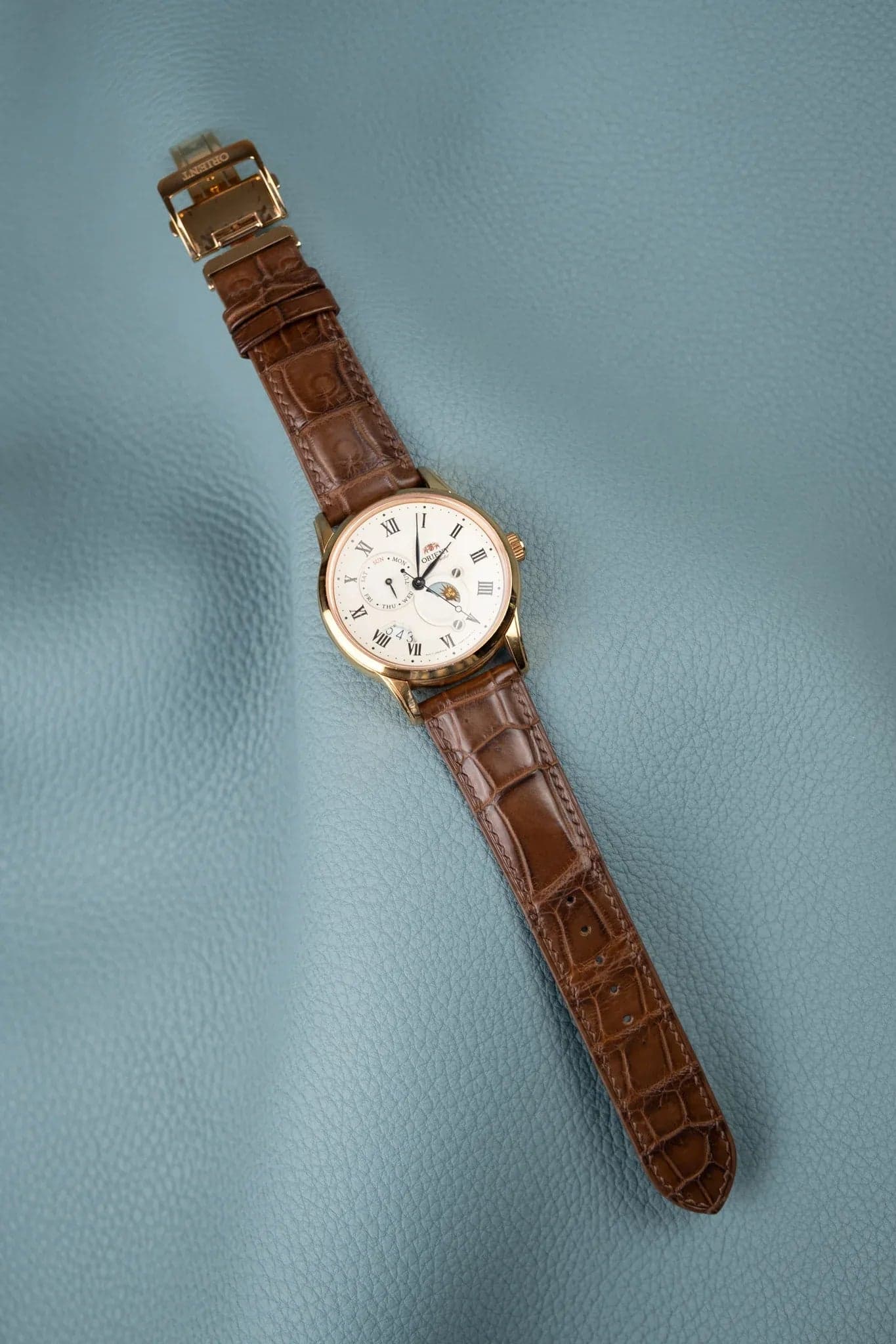 Alligator Leather Watch Strap