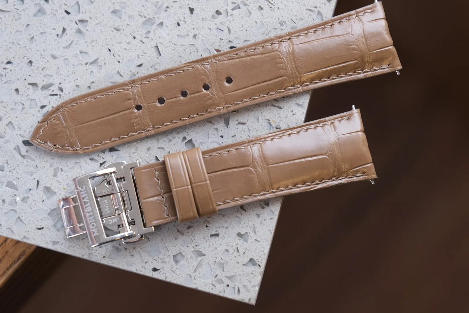 Alligator Leather Watch Strap
