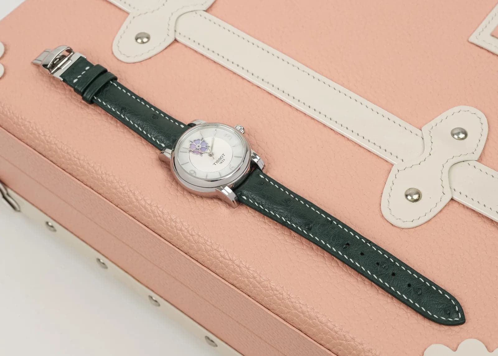 Ostrich Leather Watch Strap