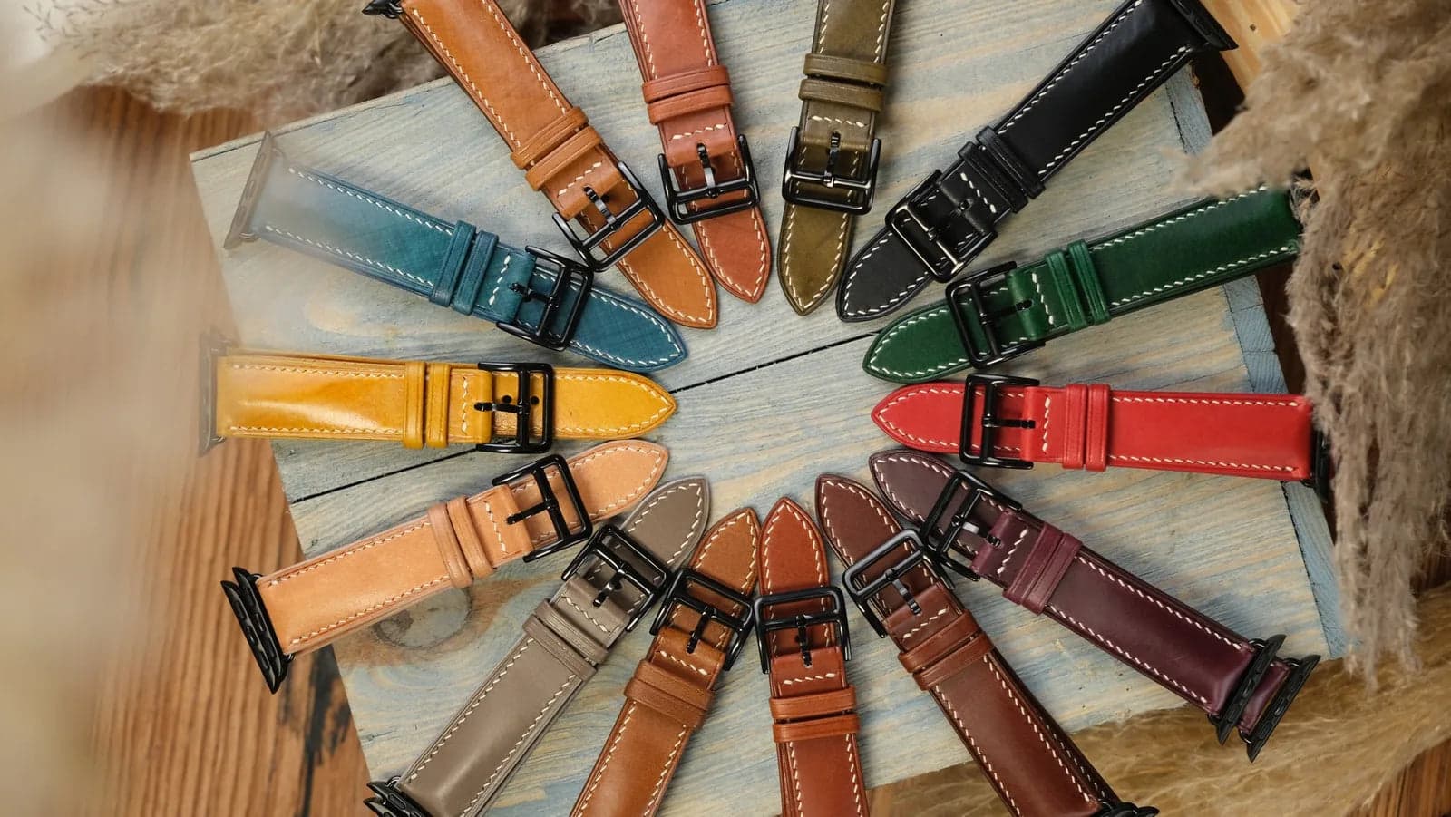 Buttero Leather Watch Strap for Apple Watch