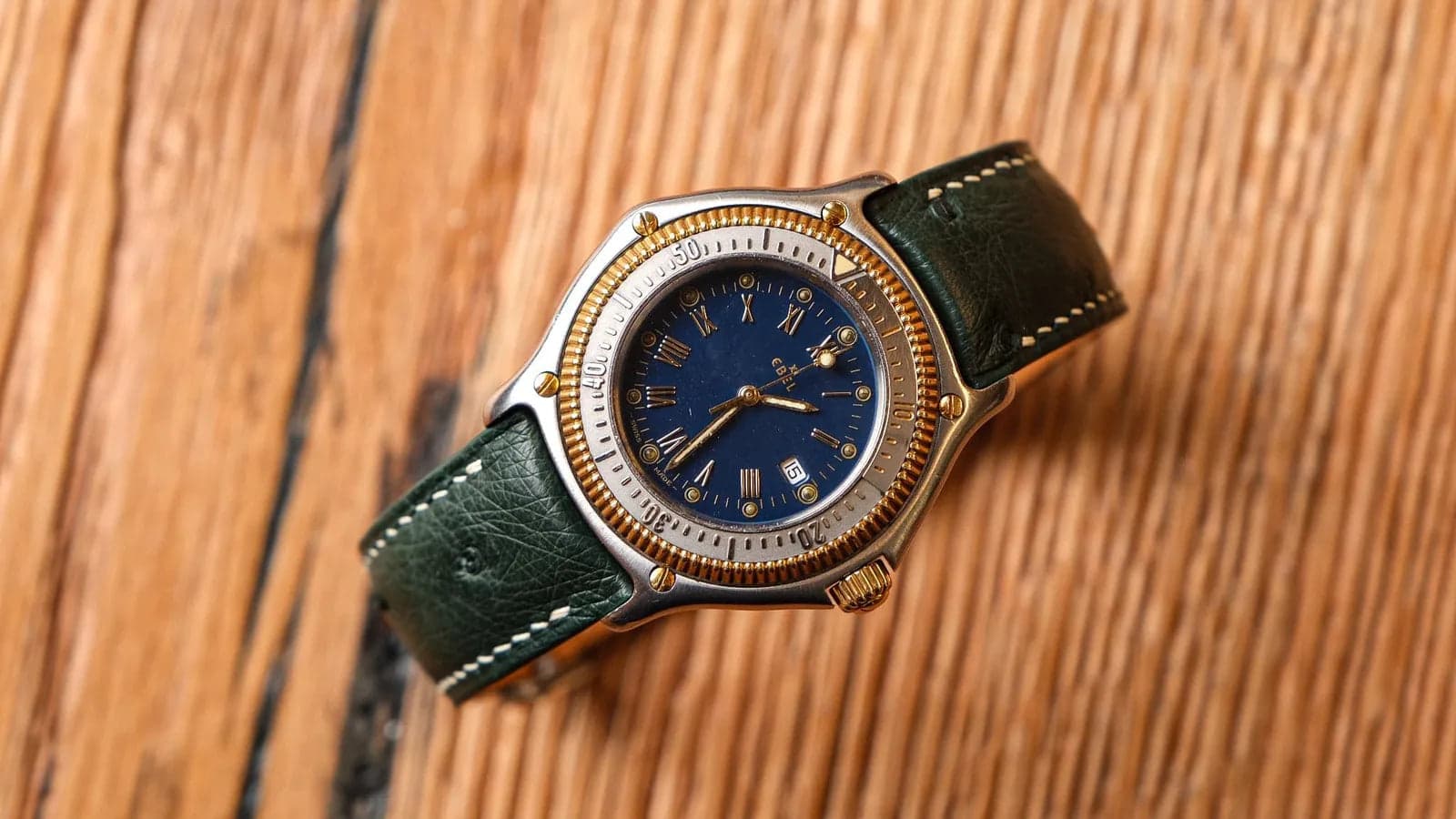Ostrich Leather Watch Strap