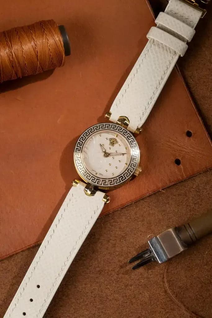 Epsom Calf Leather Watch Strap
