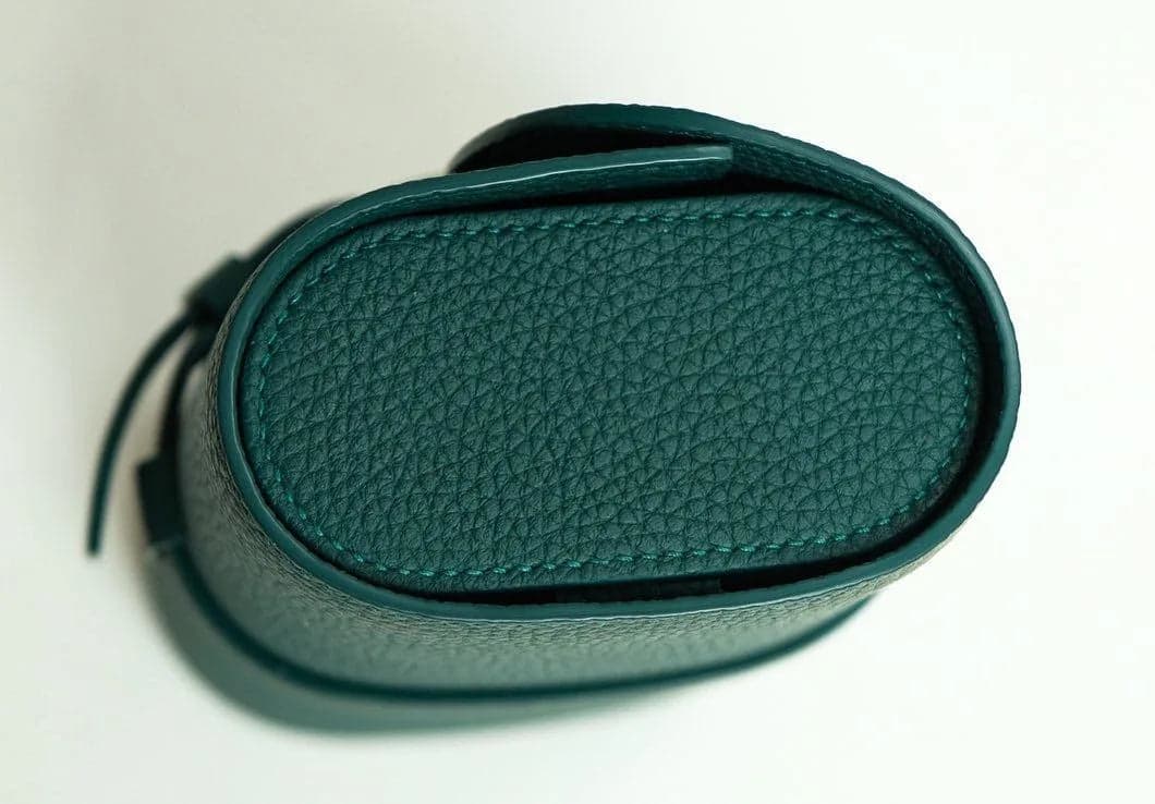 Green Togo Leather Watch Strap