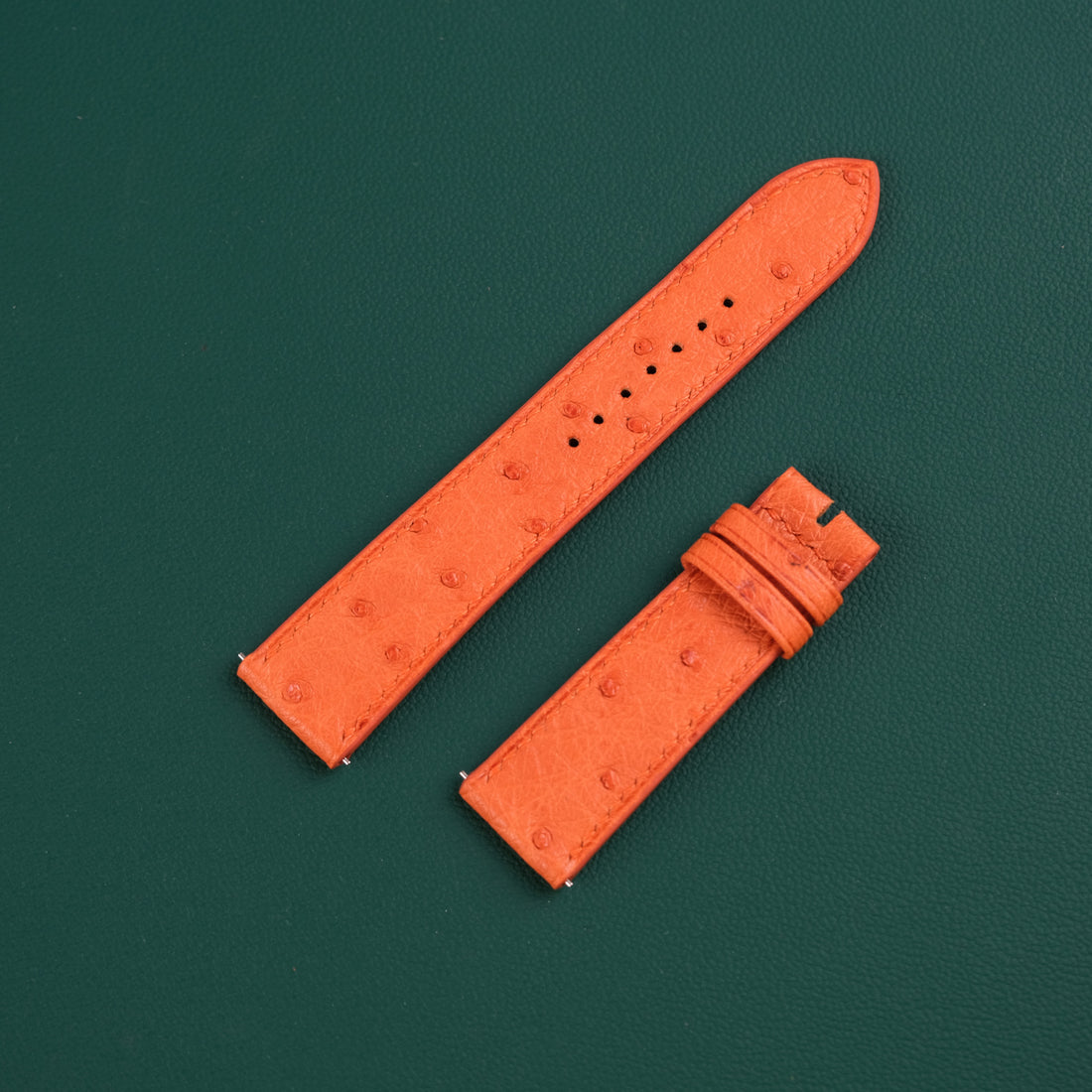 Handmade Crocodile, Ostrich or Calf Leather Watch Strap