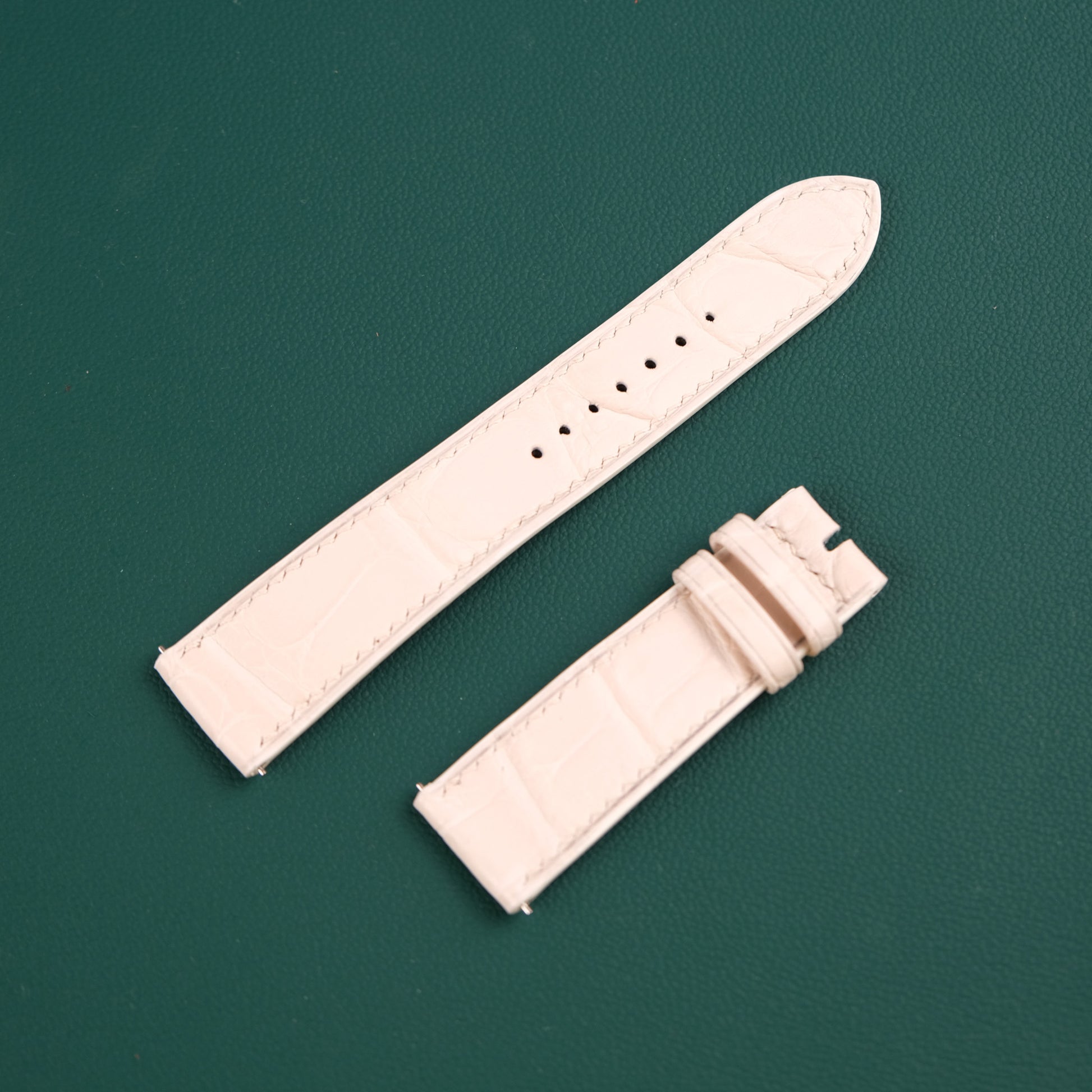 Handmade Crocodile, Ostrich or Calf Leather Watch Strap