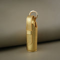 Handmade Leather Lipstick Case Bag Charm, Personalised