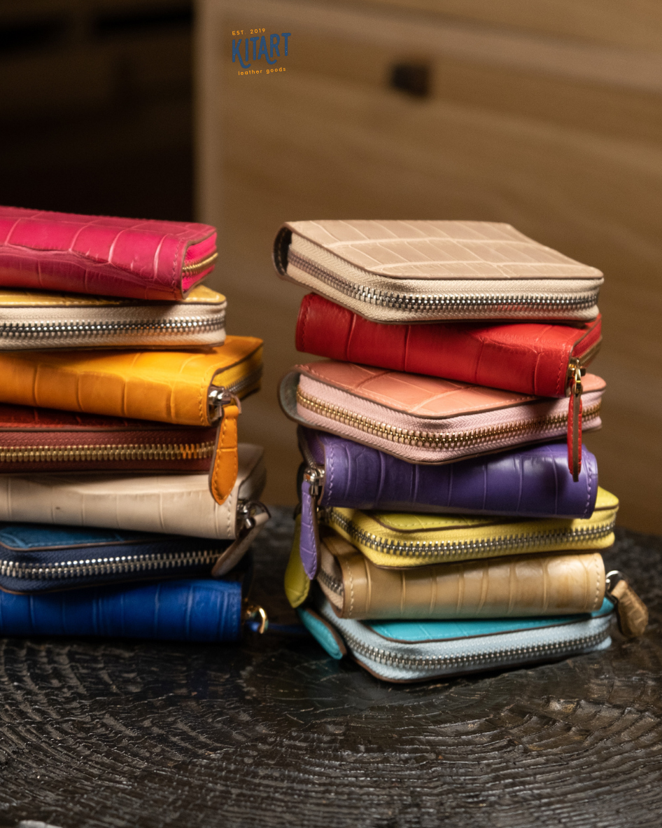 Zipper Wallet - Alligator Leather