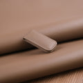 Etoupe Grained Calfskin Magnetic Money Clip