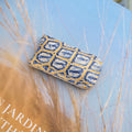Money Clip with Gold Name Script, Two Leathers
