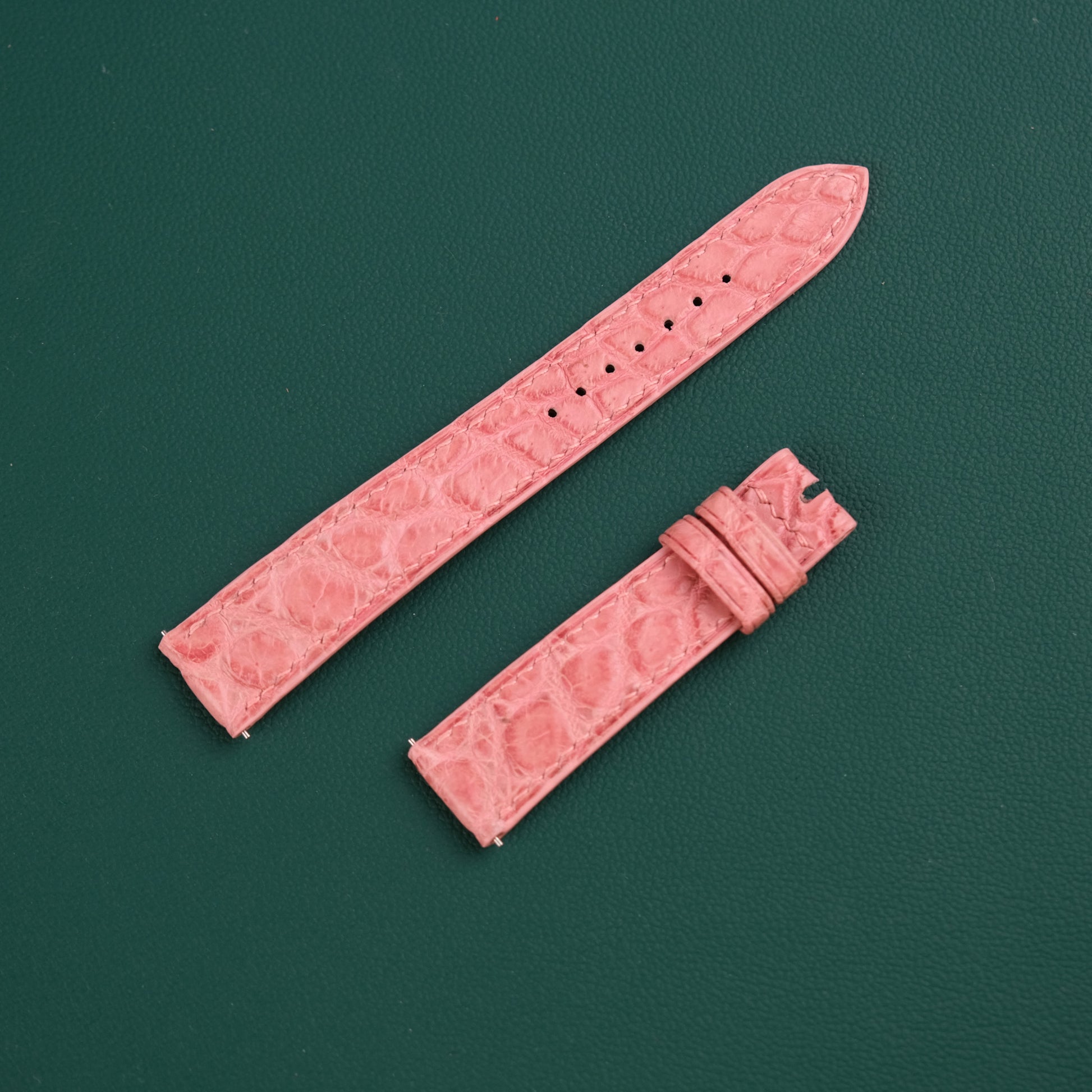Handmade Crocodile, Ostrich or Calf Leather Watch Strap