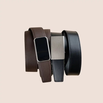 Classic Men’s Leather Belt – Pin Buckle Design
