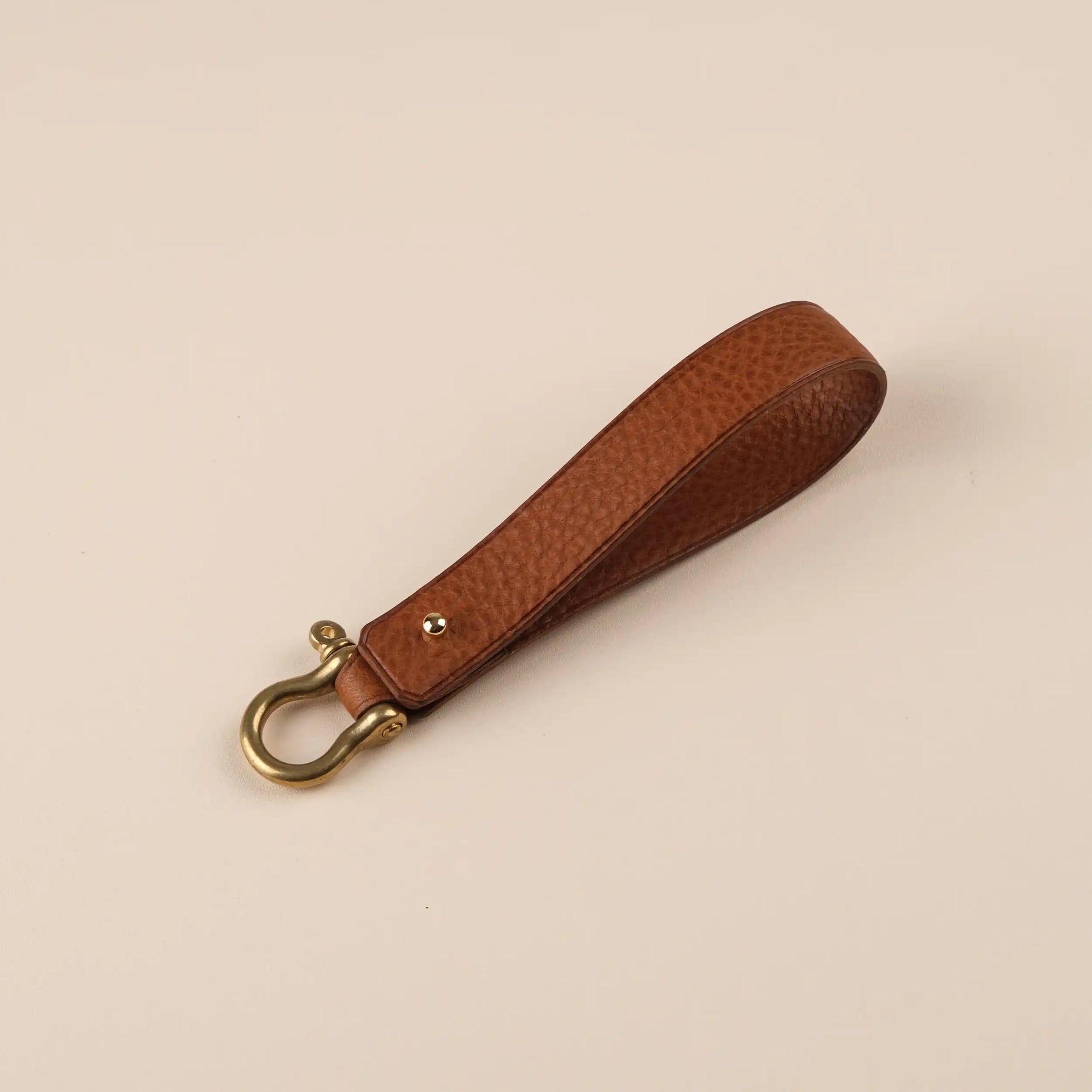 Leather Keychain - Vintage