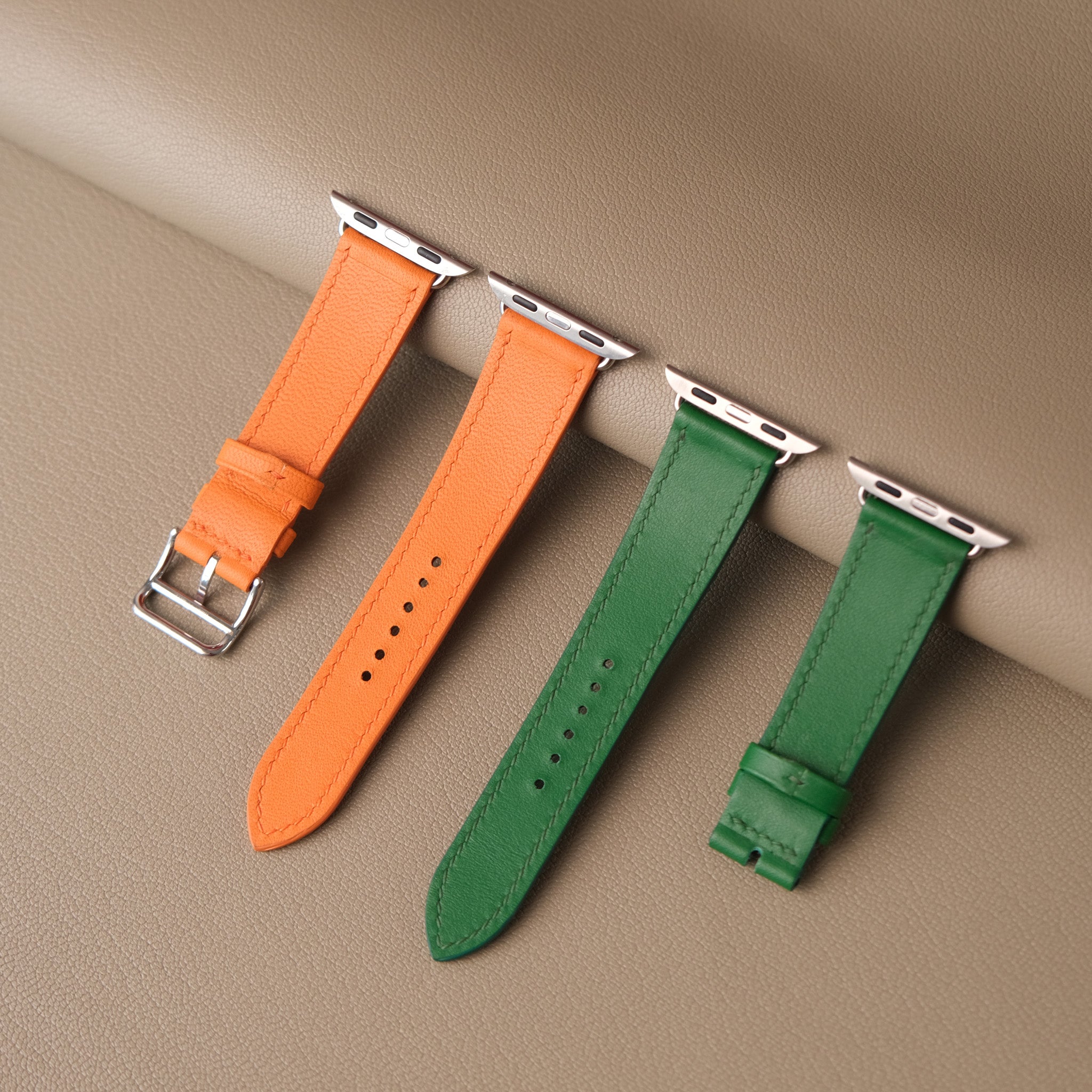 Handmade Apple Watch Leather Strap | Cowhide Leather Band | Custom Apple Watch Strap