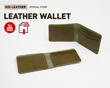 Leather Wallet Patterns | Leather Wallet PDF |Leather Wallet pattern + Video Tutorial
